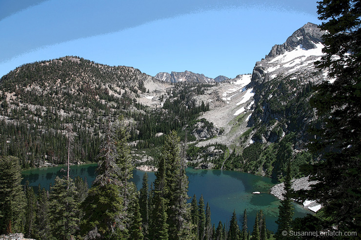 "Alpine Lake Land - Exposure #1"