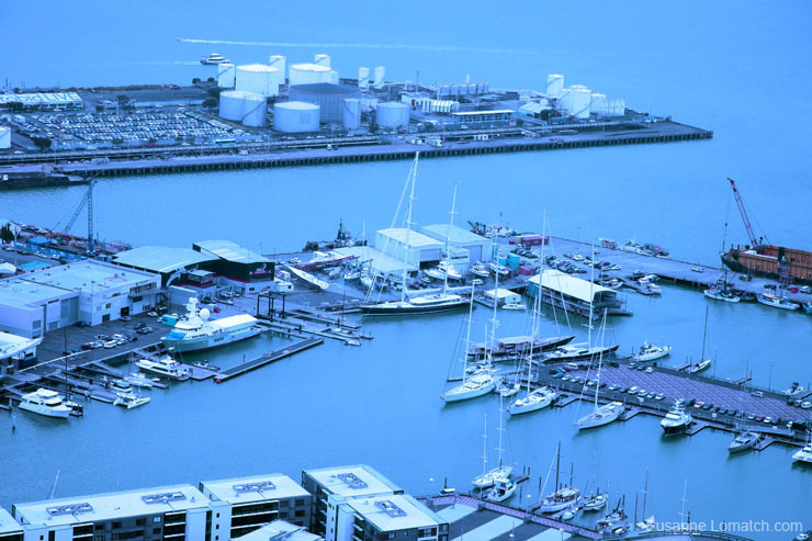 "Auckland Harbor"